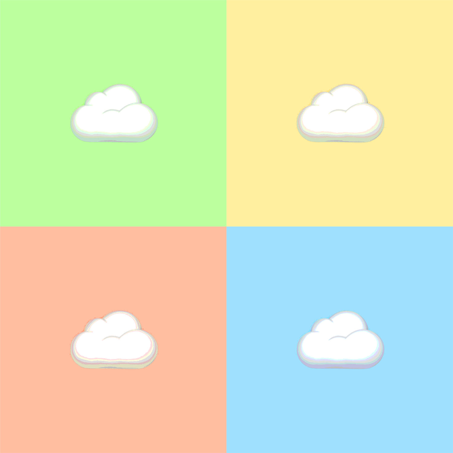 clouds emoji RESORT album artwork